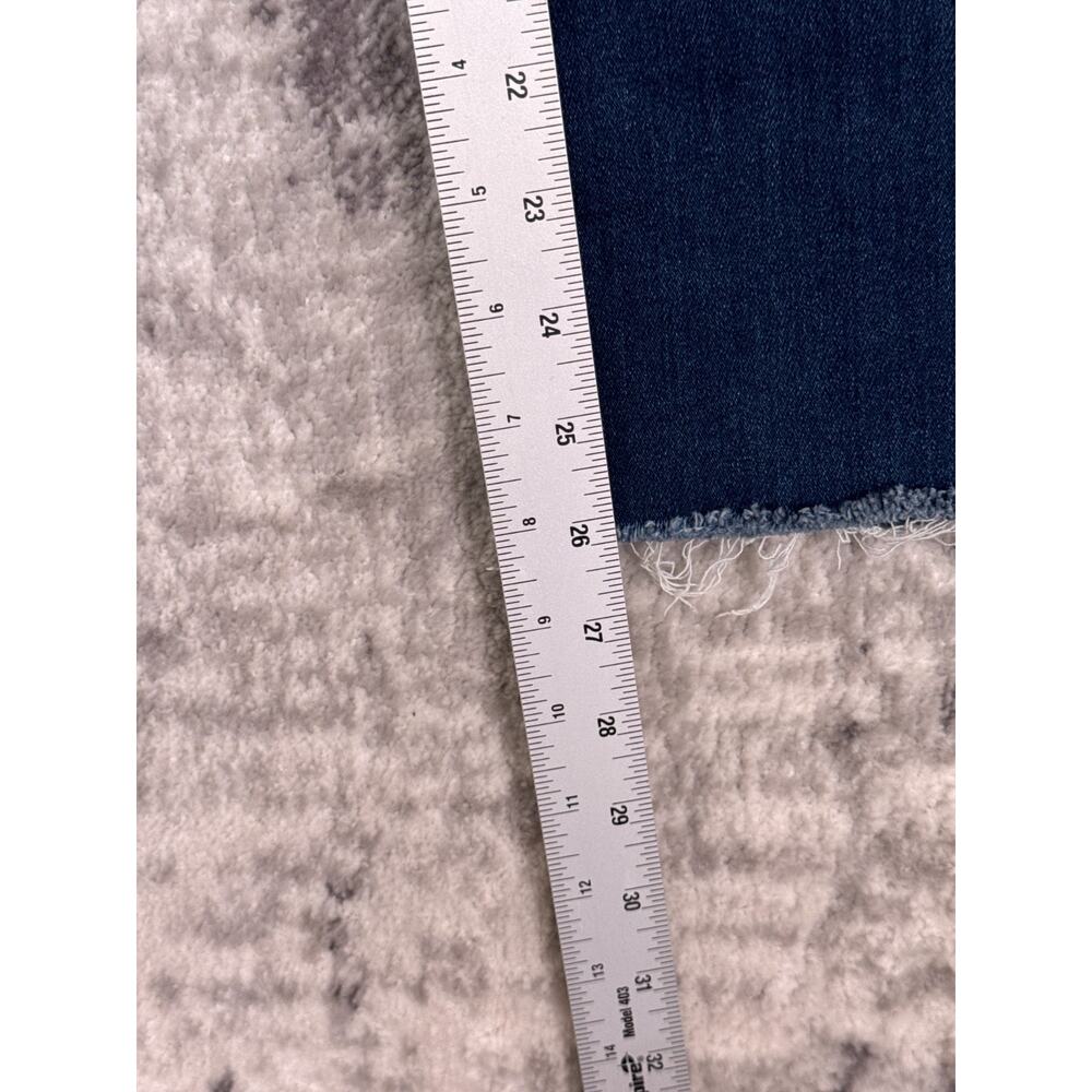 Mother The Hustler Ankle Fray Jeans 24 Womens Dark Wash Denim - Picture 5 of 9